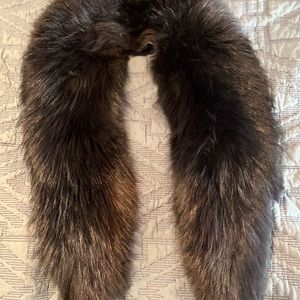 Real vintage fur collar